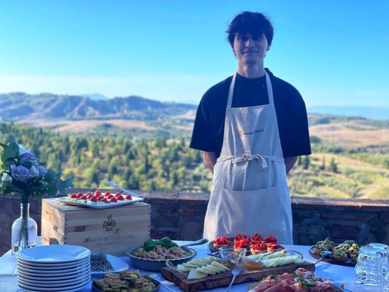 Our staff is serving the best food ever