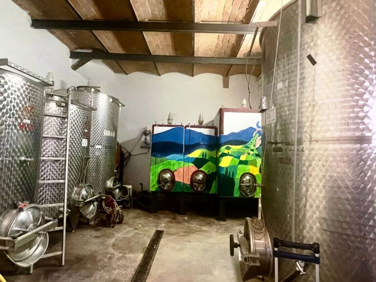 Winery in the area of San Miniato
