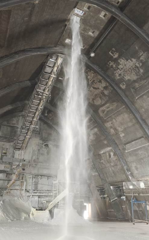 The suggestive salt fall of Volterra