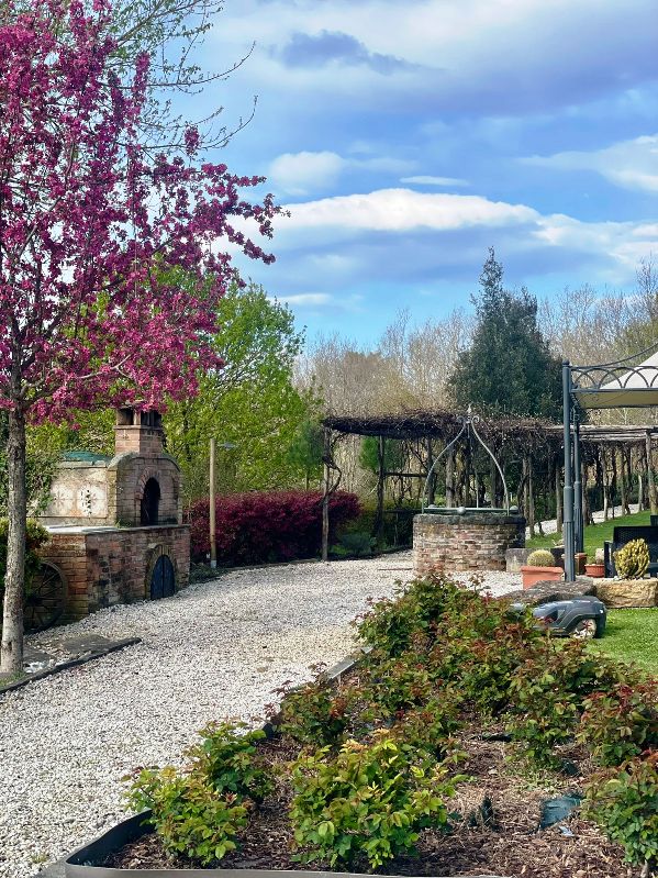Typical Tuscan wood oven at your disposal