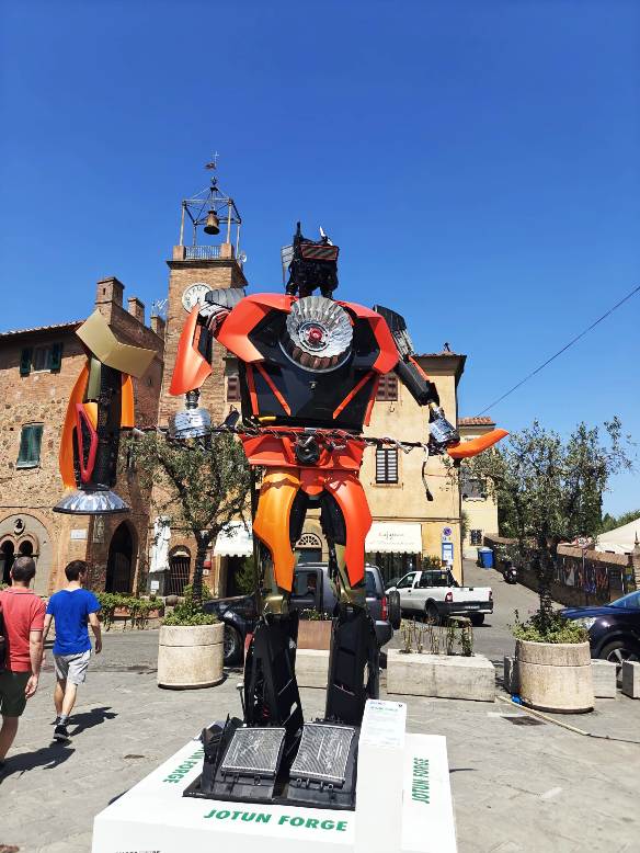 Contemporary art in Lajatico