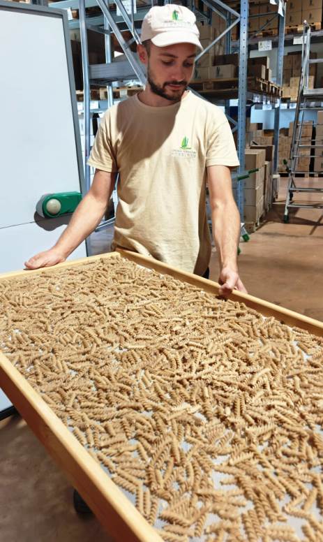 Private experience to a local pasta producer near Peccioli