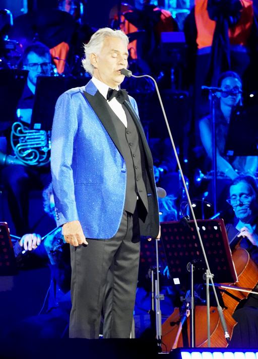 Every year Andrea Bocelli comes back to its birthplace to perform