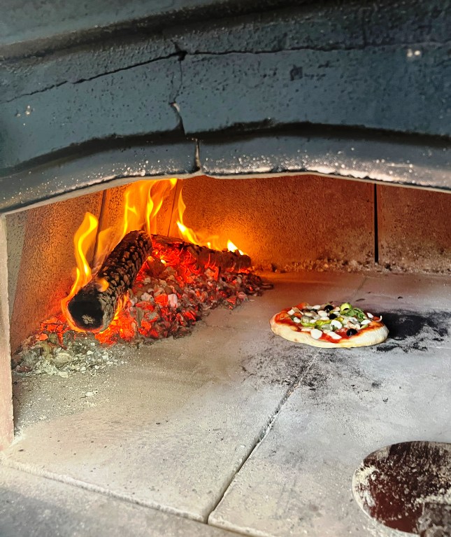 Pizza making class at Rita's