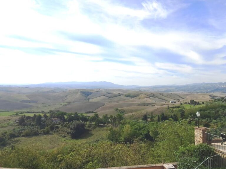 Wonderful view from Terricciola